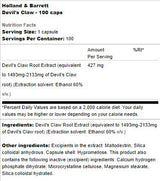 Artiglio del diavolo 427 mg - 100 capsule