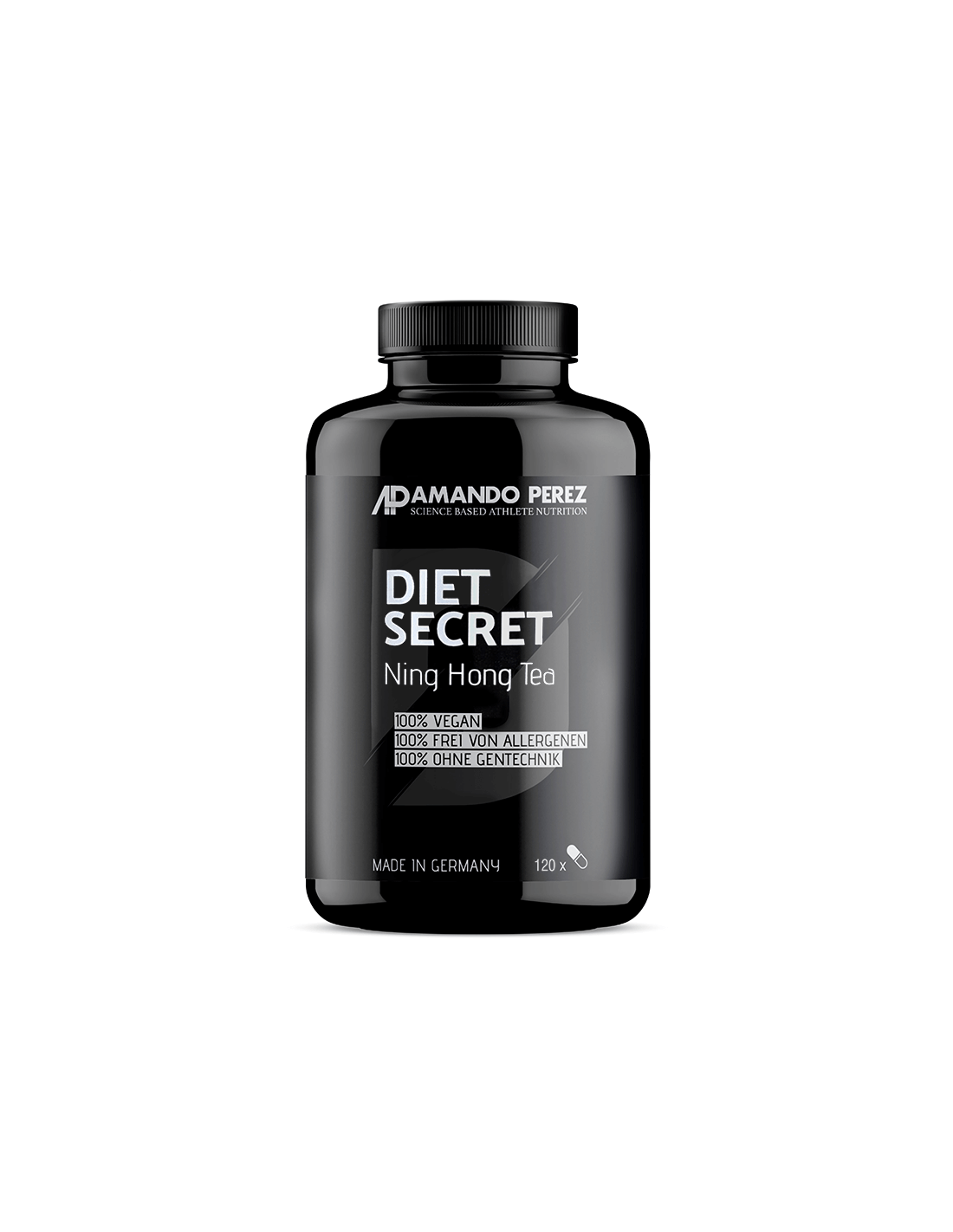 Diet Secret - Ning Hong Tee/Miscela di erbe per la gestione del peso, 120 <tc>Vitabay</tc> Capsule
