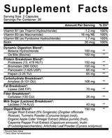 Diges-TEN | Enzimi digestivi - 60 capsule
