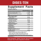 Difensore dell'apparato digerente | Enzimi digestivi + Probiotici - 2 x 60 capsule