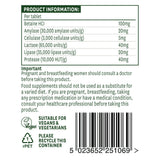 Enzimi digestivi (Digestive Enzyme Complex) 60 compresse NaturesAid