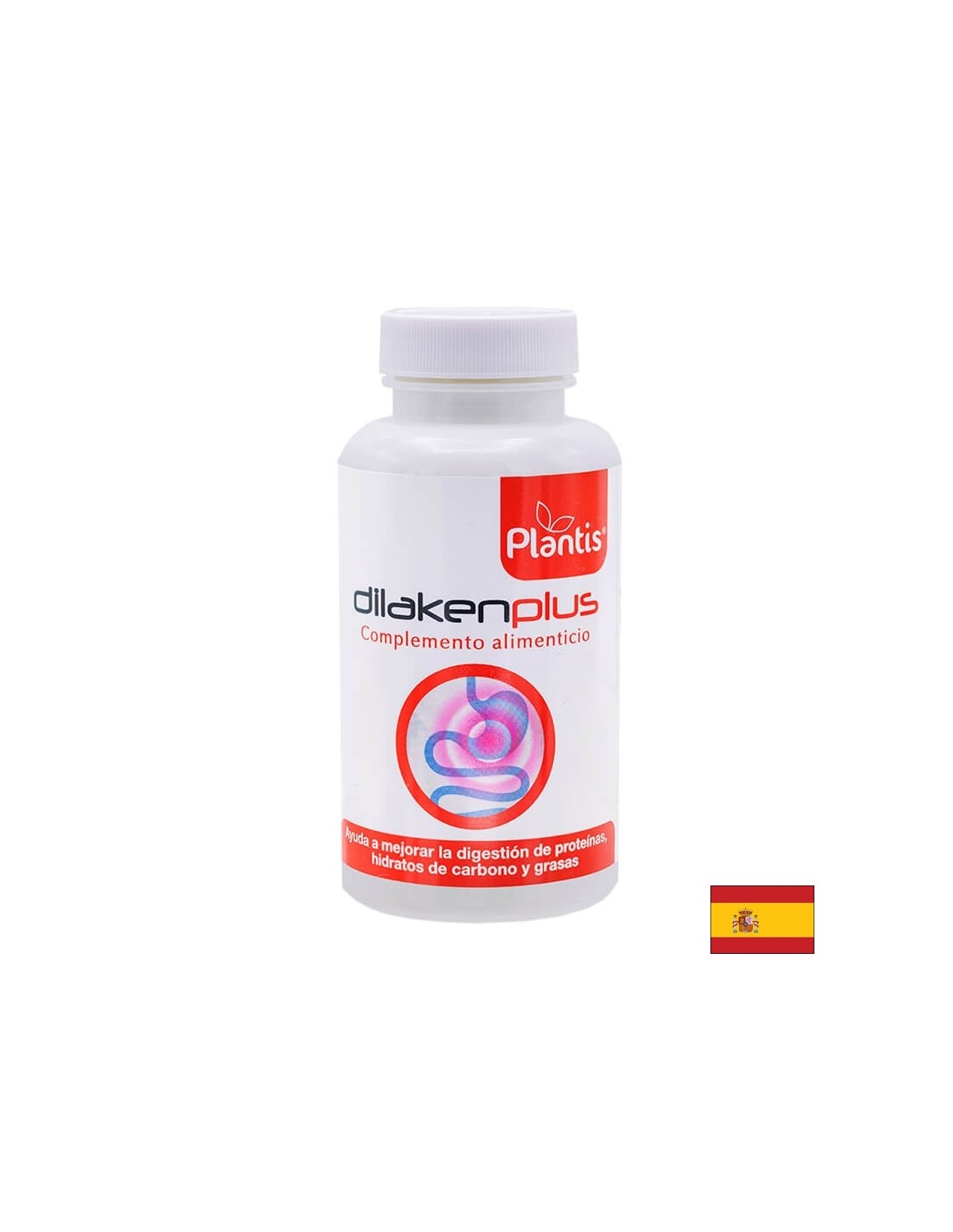 Enzimi digestivi Dilakenplus Plantis® - Salute gastrointestinale e controllo dell'infiammazione, 90 capsule