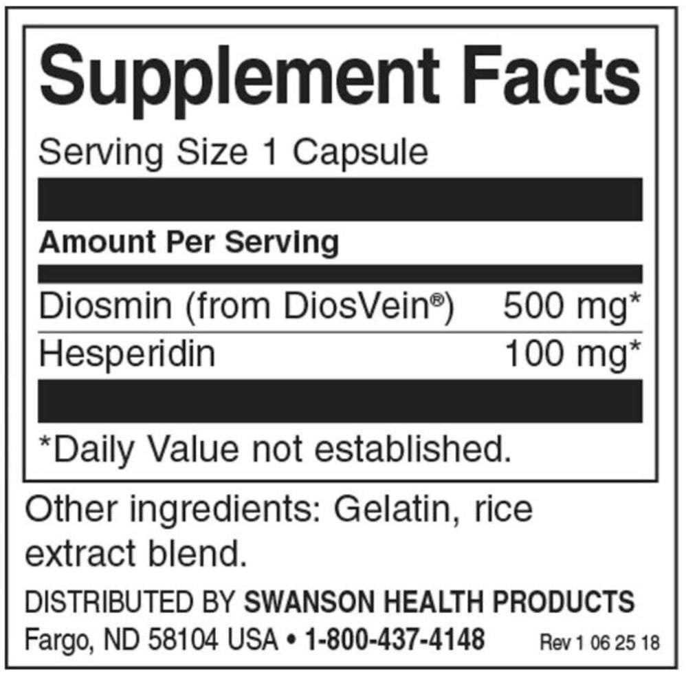Diosmina & Esperidina - 60 capsule