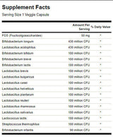 Probiotico definitivo a 16 ceppi del Dr. Stephen Langer con FOS - 60 capsule