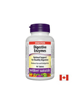 Enzimi digestivi x 90 compresse <tc>Webber Naturals</tc>