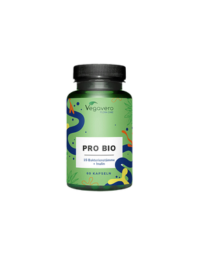 Probiotic + Inulin - 4 billion live probiotic cultures, 90 Vegavero capsules - Nutra Best Europe