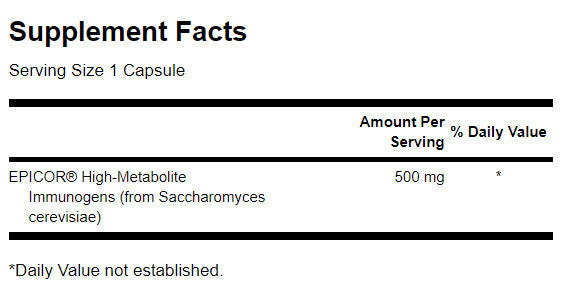 EPICOR Immunogeni ad alto metabolita 500 mg - 30 capsule