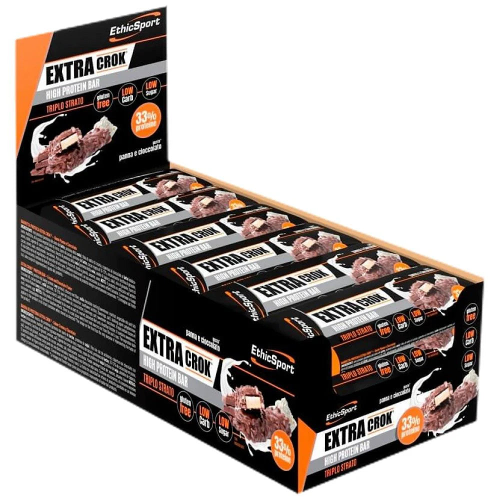 Barretta ad alto contenuto proteico EXTRA CROK - 18 x 50 grammi