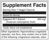Estratto di Melanzana 20:1 450 mg - 30 capsule