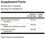 Sambuco/Agaricus/Echinacea 120 capsule