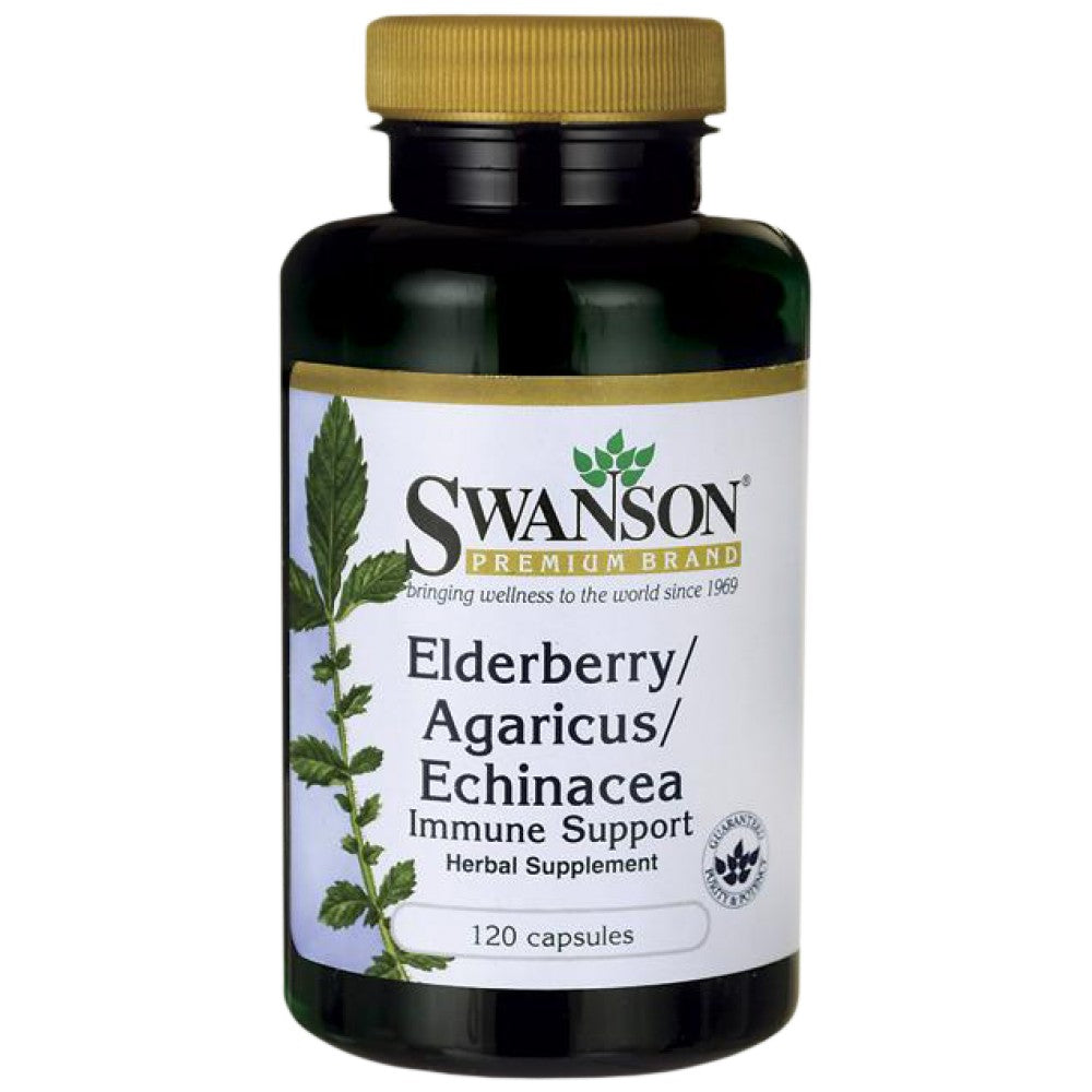 Capsule di sambuco/agaricus/echinacea 120