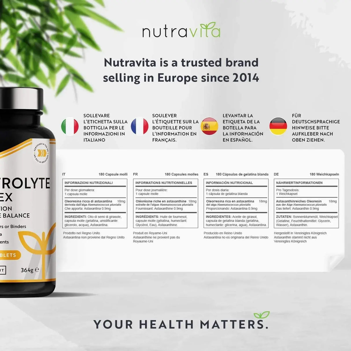 Complesso elettrolitico 240 compresse vegane