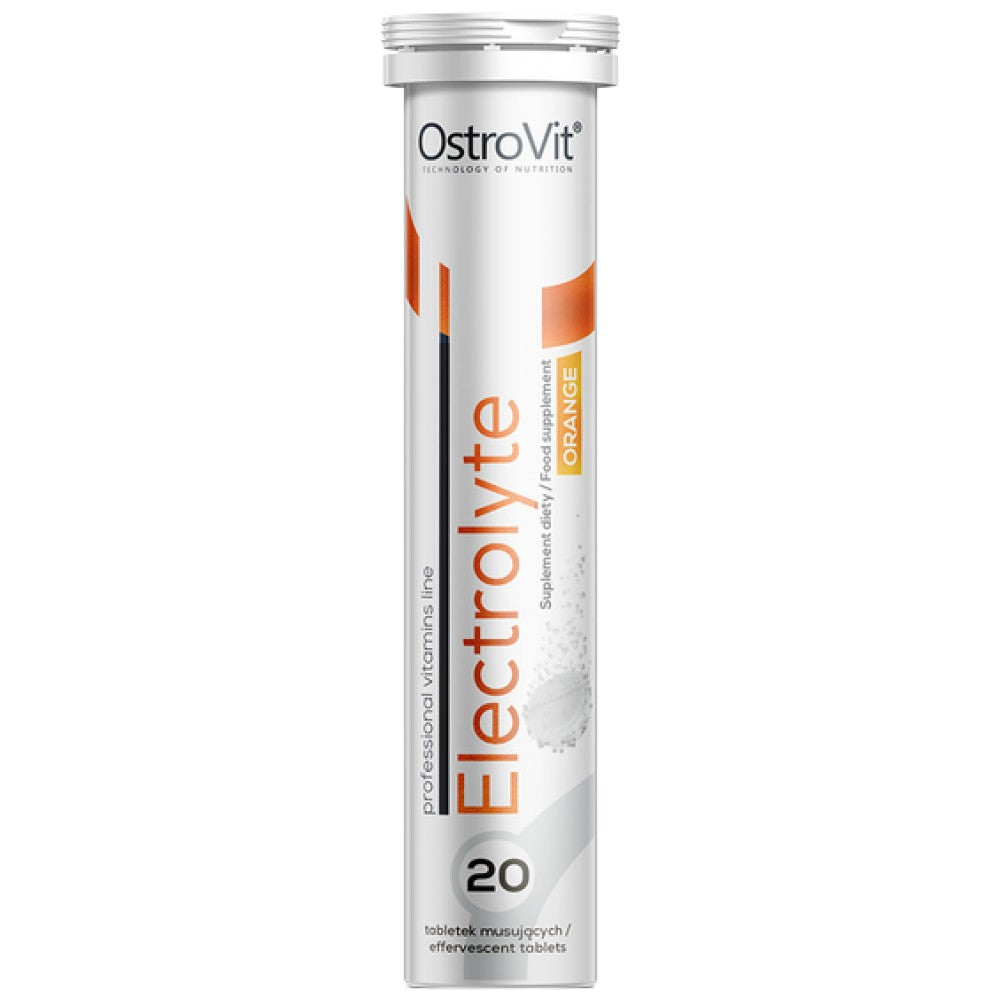 Elettrolita effervescente | Potassio, Sodio, Glucosio e Vitamina C 20 compresse solubili