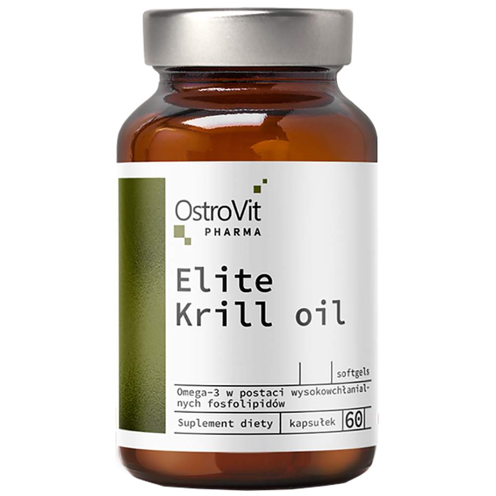 Elite Krill Oil 500 mg 60 capsule gel