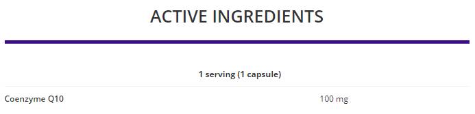 Elite Q10 100mg | CoQ10 30 capsule di gel