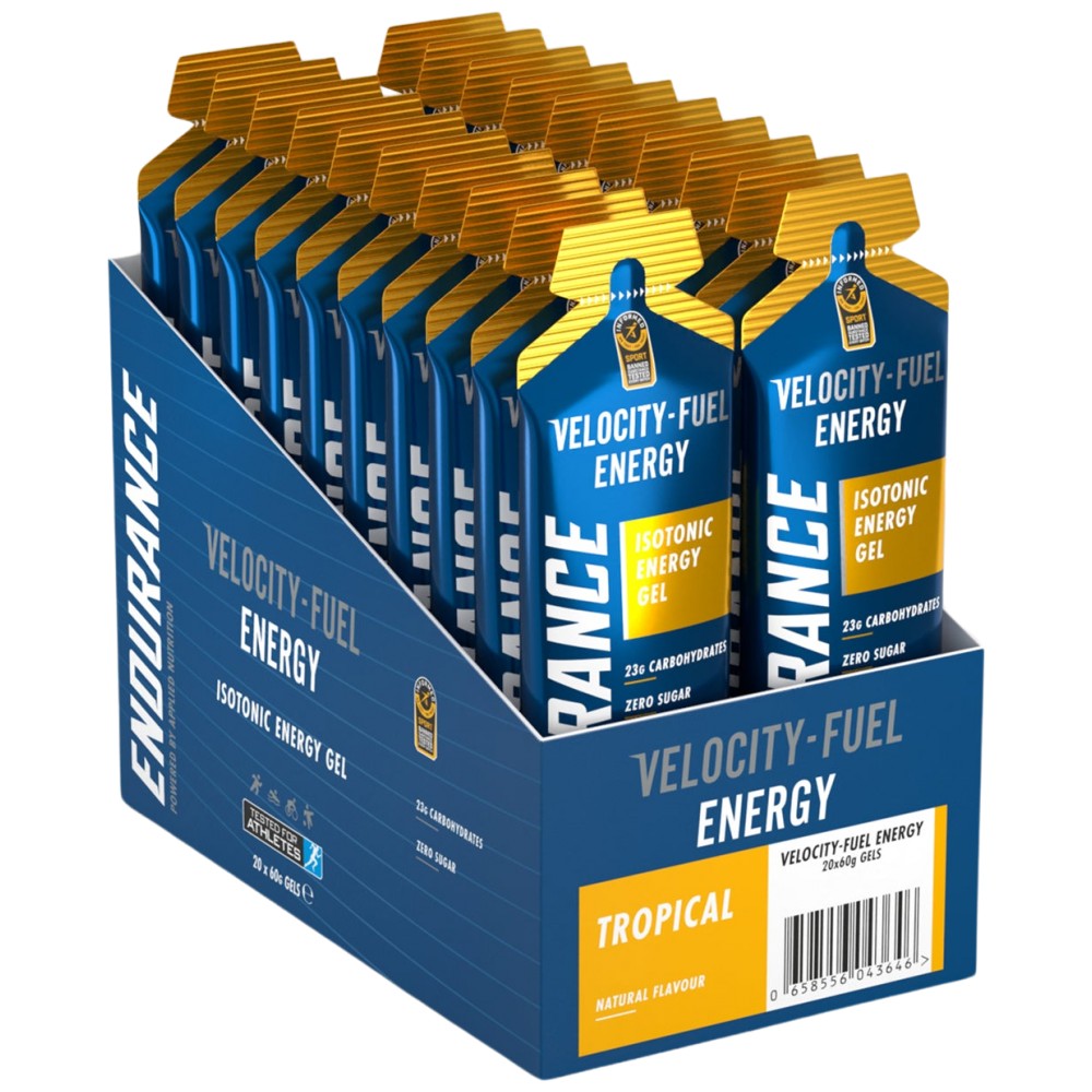 Gel energetico isotonico Endurance Energy - 20 x 60 grammi