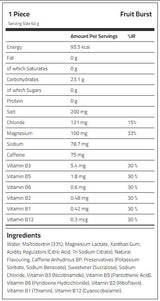 Gel energetico isotonico Endurance Sprint + Caffeina 20 x 60 grammi