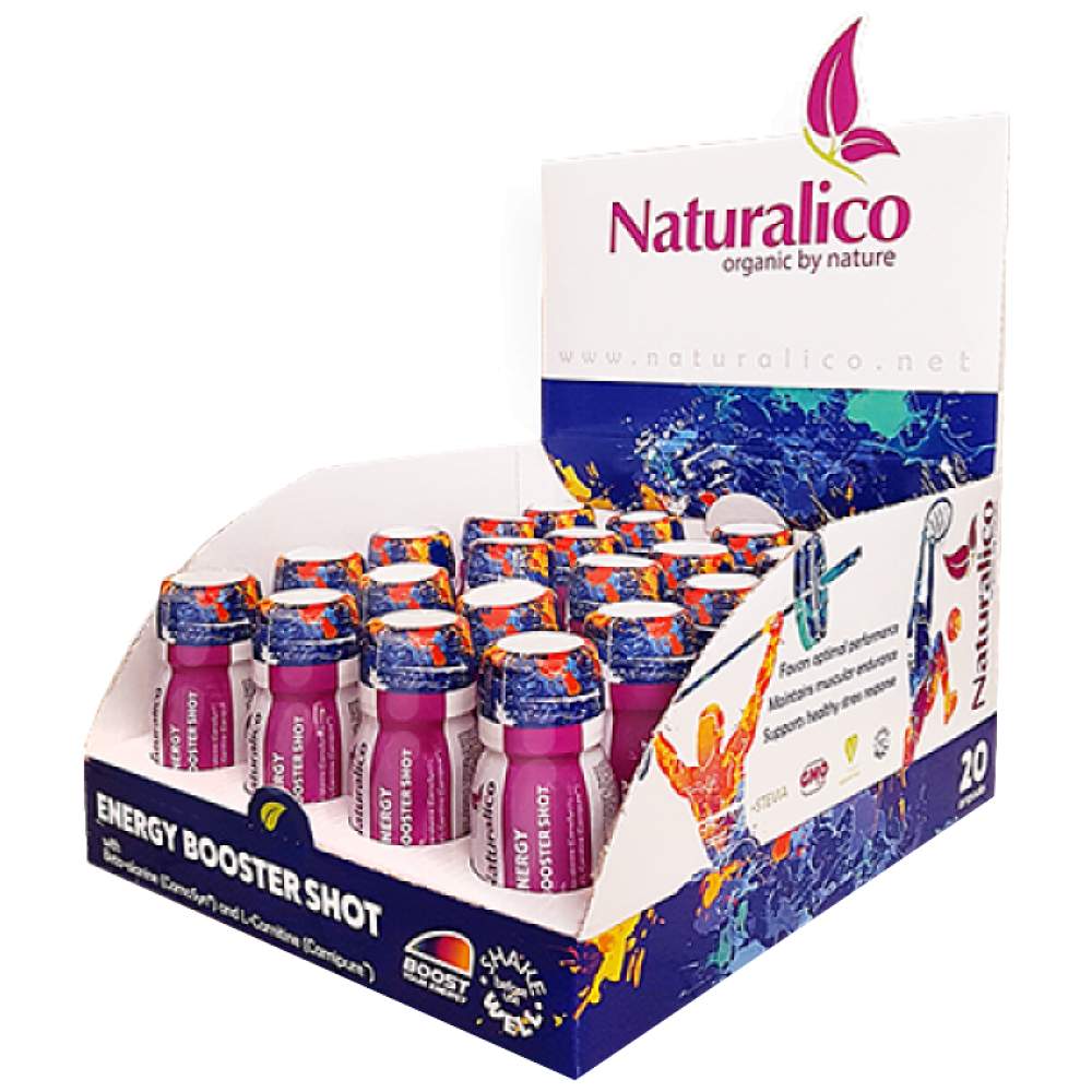 Shot potenziatore di energia - 20 x 60 ml