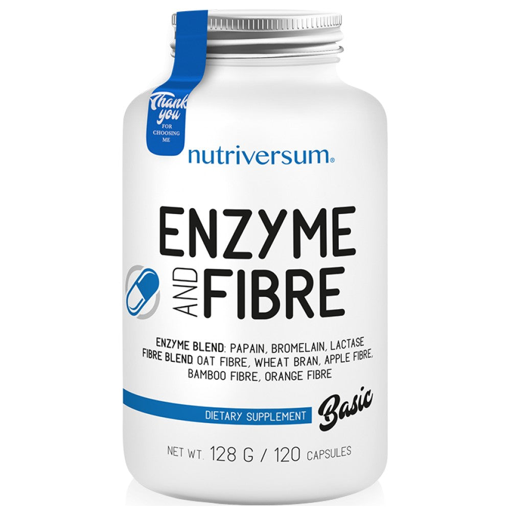 Miscela di enzimi e fibre 120 capsule