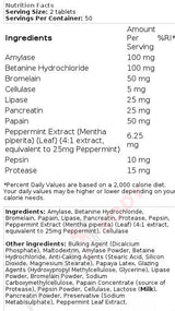 Formula enzimatica | Formula a spettro completo - 100 compresse