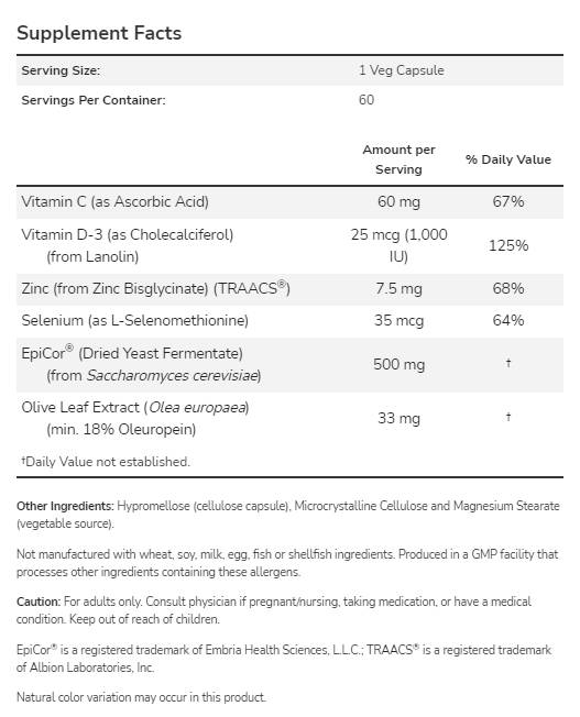 EpiCor® Plus Immunità - 60 capsule