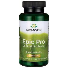 Epic-Pro 25-Strain Probiotic 30 Billion CFU - 30 Capsules - Nutra Best Europe