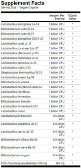 EPIC-PRO 25-filotico Probiotico 30 miliardi di CFU-30 capsule