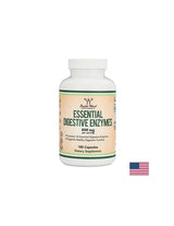 Enzimi digestivi essenziali - Enzimi digestivi, 180 capsule <tc>Double Wood</tc>