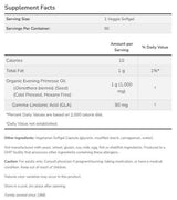 Olio di enotera 1000 mg | Formula vegana - 90 capsule di gel