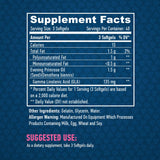 Olio di enotera/spremuto a freddo/500 mg. /120 capsule molli