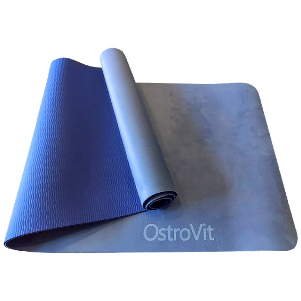 Tappetino da yoga per esercizi con microfibra peluche | Tappetino da yoga con rivestimento in morbida microfibra 183 x 61 x 0,5 cm