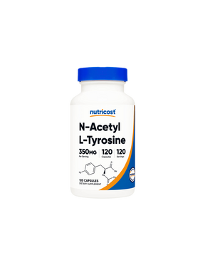 Nerve and brain activity - N-Acetyl L-Tyrosine, 120 capsules Nutricost - Nutra Best Europe