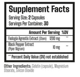 Fadogia Agrestis 600 mg - 60 capsule
