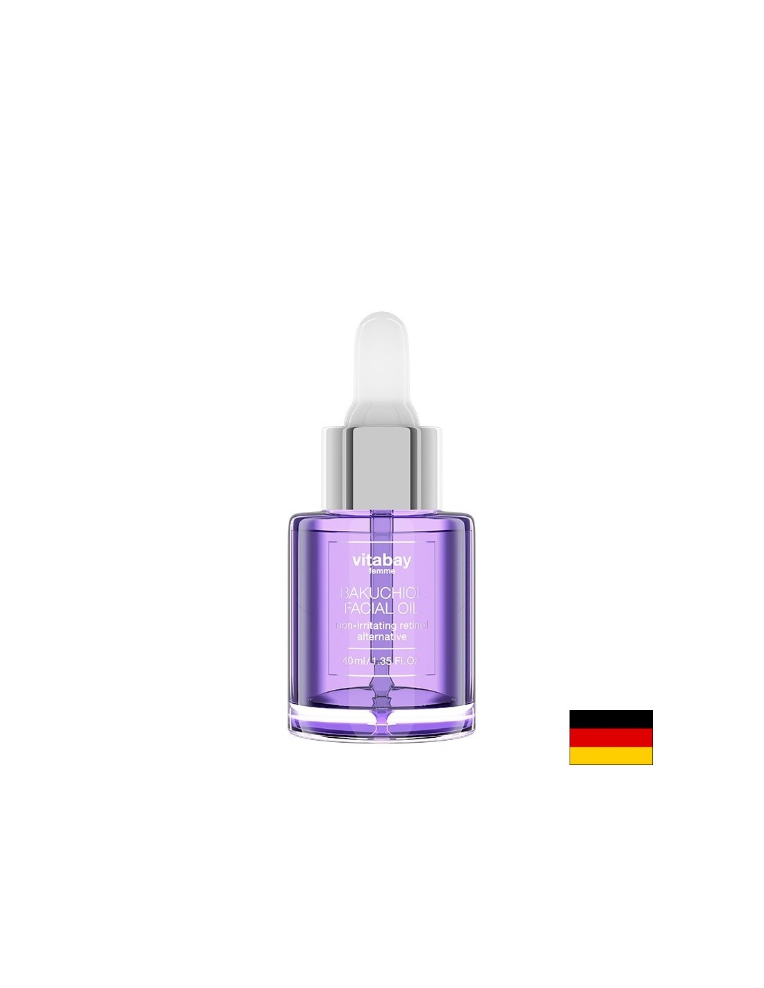 Femme Bakuchiol Facial Oil - Olio viso con olio di Bakuchiol, 40 ml <tc>Vitabay</tc>