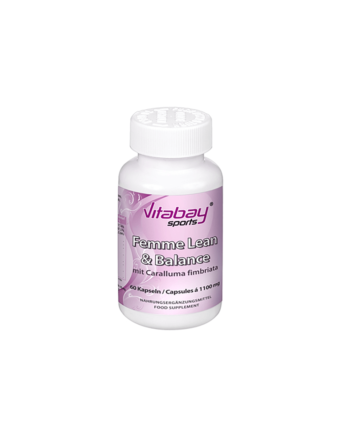 Femme Lean & Balance mit Caralluma fimbriata/Formula per una silhouette raffinata con caralluma fimbriata, 60 capsule <tc>Vitabay</tc>