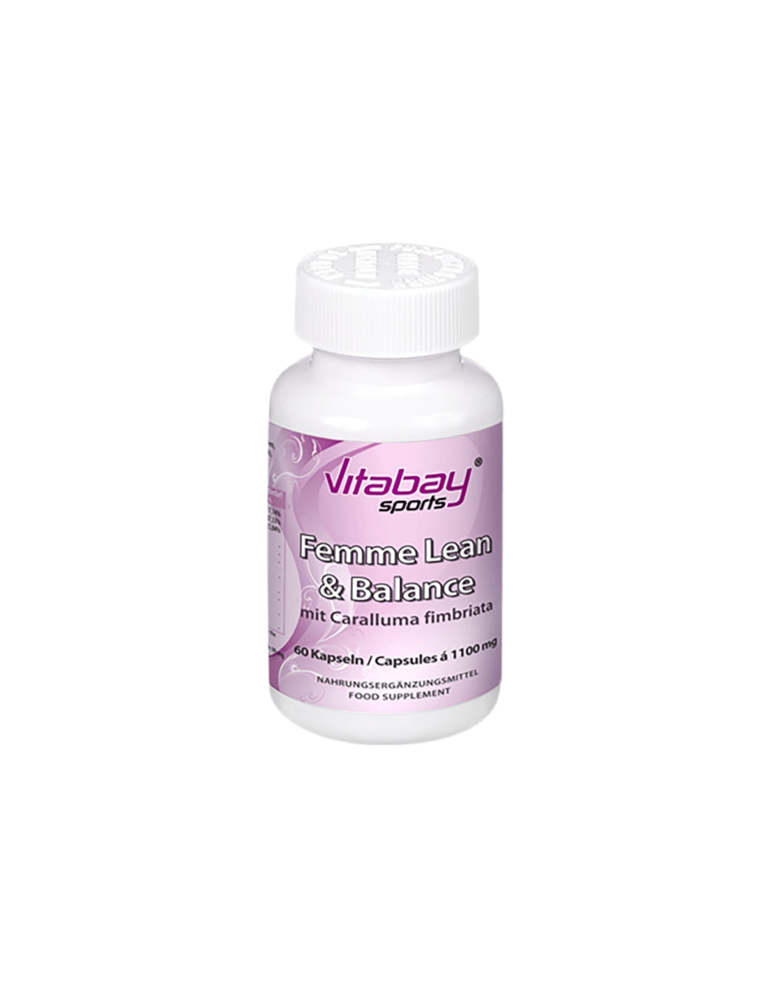 Femme Lean & Balance mit Caralluma fimbriata/Formula per una silhouette raffinata con caralluma fimbriata, 60 capsule <tc>Vitabay</tc>