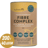 Polvere di fibre complesse - Gusto mora /200 g, 40 dosi/ <tc>Nutravita</tc>