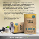 Polvere di fibre complesse - Gusto mora /200 g, 40 dosi/ <tc>Nutravita</tc>