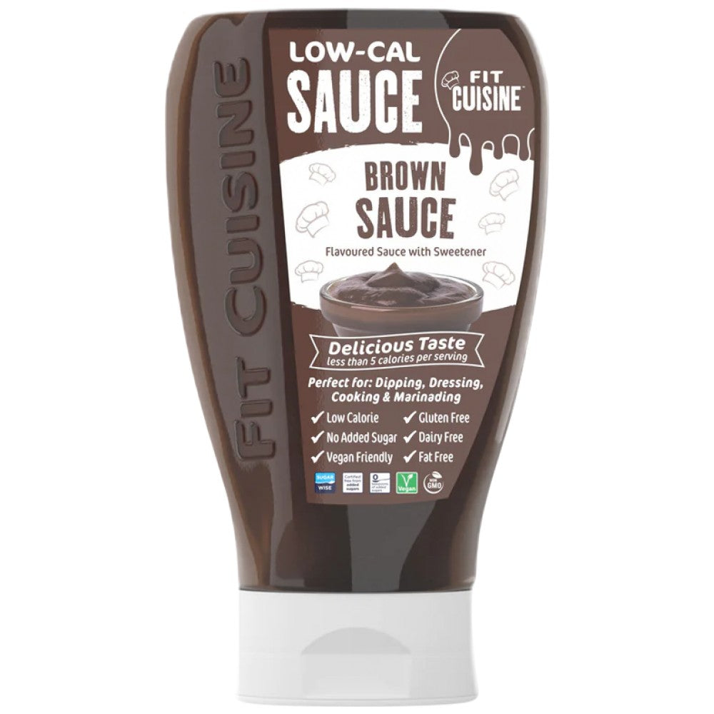 Salsa a basso contenuto calorico Fit Cuisine | Marrone - 425 ml
