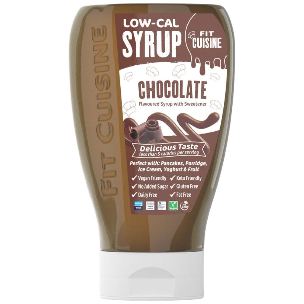 Sciroppo a basso contenuto calorico Fit Cuisine | Cioccolato - 425 ml