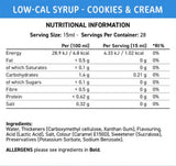 Sciroppo ipocalorico Fit Cuisine | Biscotti & Crema - 425 ml