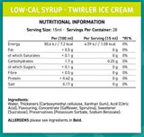 Sciroppo a basso contenuto calorico Fit Cuisine | Gelato Twirler - 425 ml