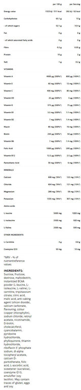 Bevanda Isotonica FitActive - 0,500 kg