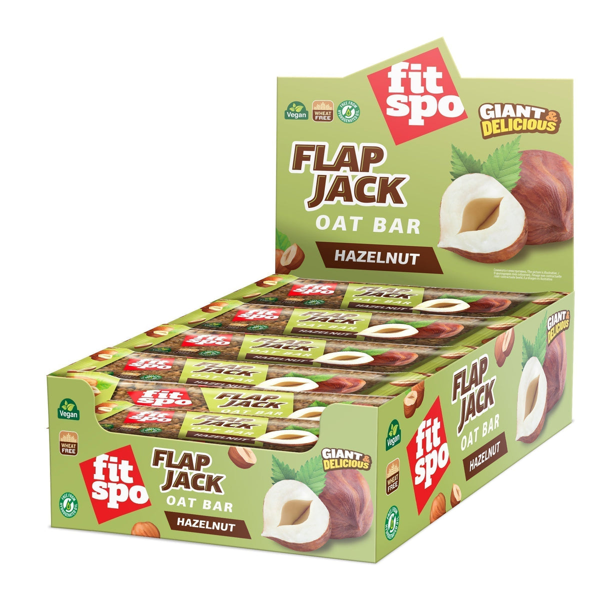 Flap Jack - Barretta Energetica Avena Nocciole x 80 grammi