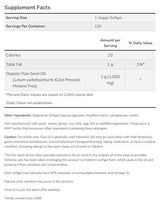 Olio di lino 1000 mg | Formula vegana - 120 capsule molli