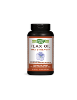 Olio di lino 1300 mg ad alta potenza - 100 capsule di gel