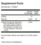 Olio di Semi di Lino 1000 mg - 100 Capsule Gel