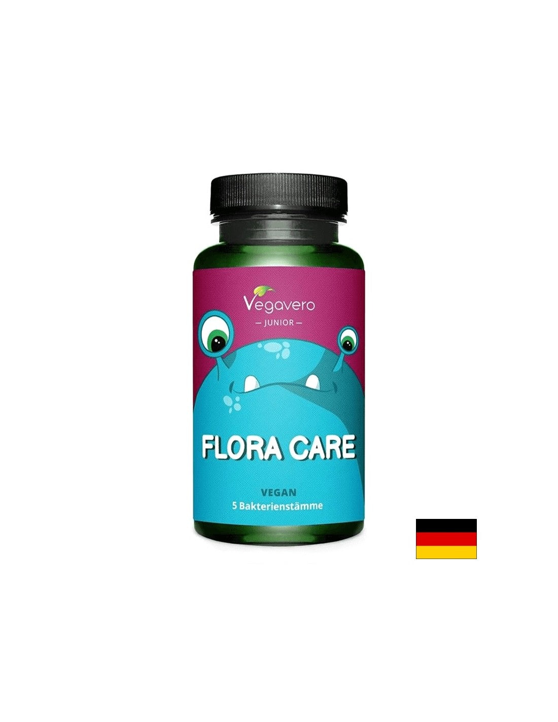 Probiotici per bambini - Flora Care Junior, 75 g <tc>Vegavero</tc> polvere