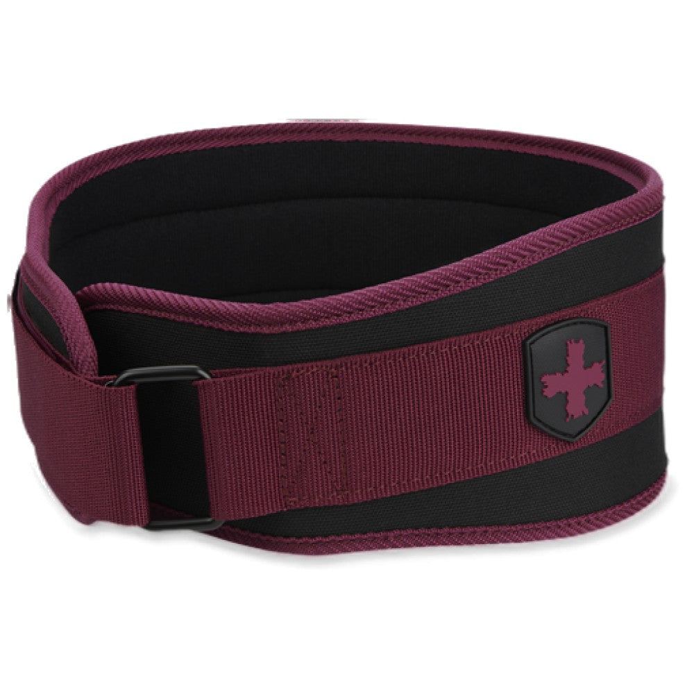 Cintura da allenamento/Cintura in schiuma Core 12,5 cm - Merlot