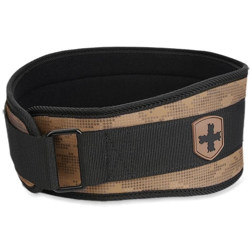 Cintura da allenamento/Cintura con nucleo in schiuma 12,5 cm - Tan Camo